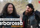 Barbarossa Episode 25 in Urdu Subtitles Watch & Download