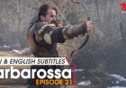 Barbarossa Episode 21 in Urdu & English Subtitles – Video